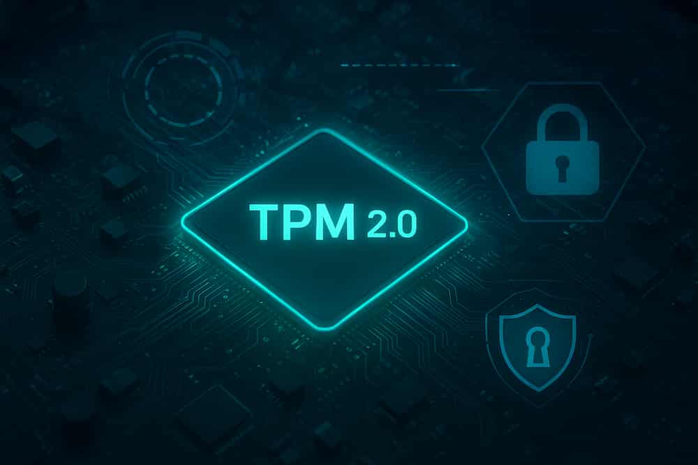 Windows 10 종료 앞두고 TPM 2.0 필수 확인 | image: AI 생성 이미지