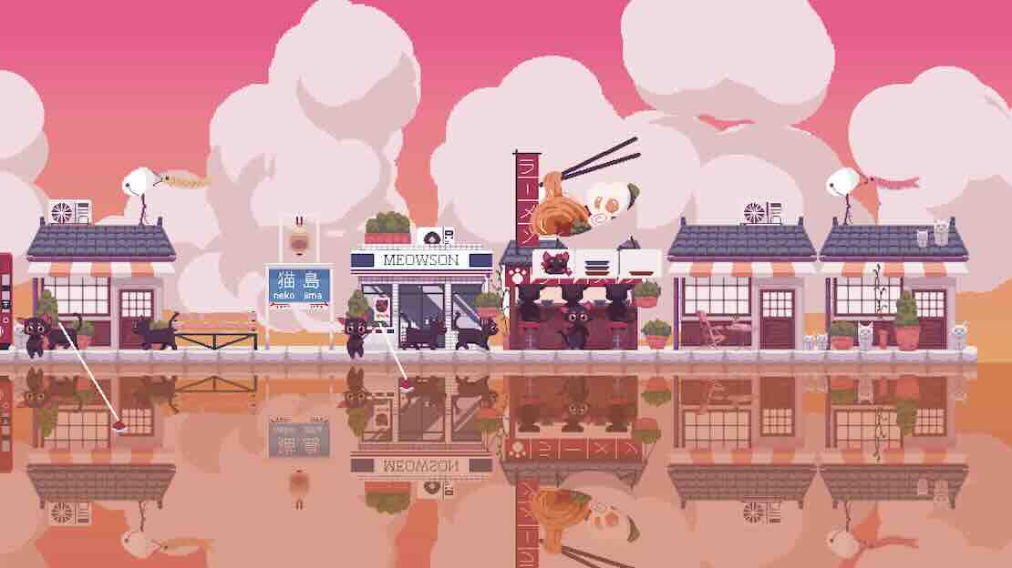 아늑한 픽셀아트 경영 시뮬레이션, 캣 아일이 새롭게 공개되었다 | image© domkegames