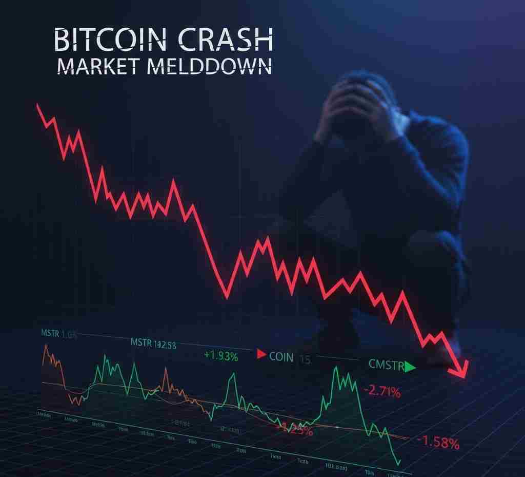 올 한 해 최고의 투자로 꼽혔던 암호화폐 투자 전략이 비트코인 폭락과 함께 무너지는 모습이다. | image: AI 생성 이미지