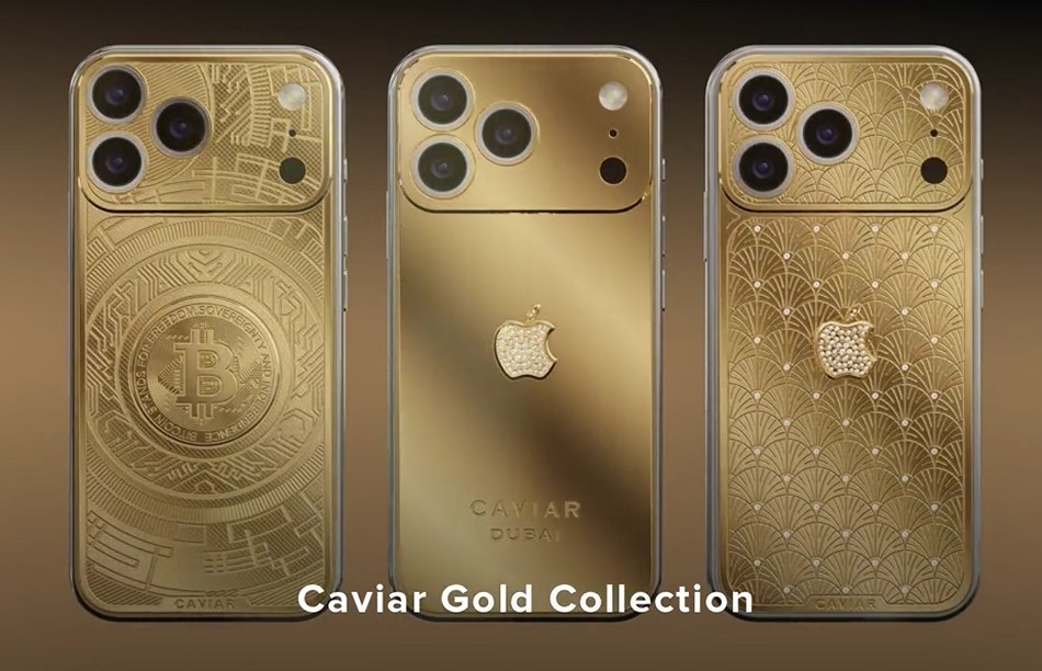 Caviar 골드 컬렉션의 맞춤형 아이폰이 명품 스마트폰 시장을 새롭게 정의하고 있다 | image© Caviar