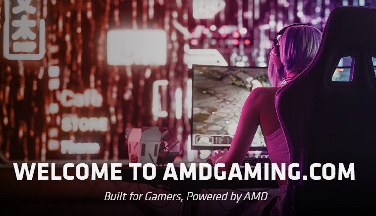 AMD가 PC, 콘솔, 휴대용 게이머를 위해 'AMDGaming 커뮤니티 허브'를 열었다 | image© AMDGAMING.com 캡처