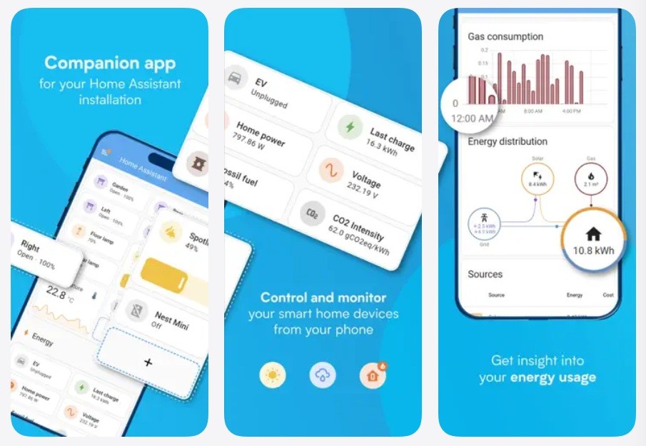 "Home Assistant 최신 iOS 앱, 향상된 온보딩과 보안 기능 제공   | image© App Store