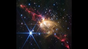 NASA 제임스웹 망원경, 샤플레스 2-284 성운 속 1만5천광년 아기별 관측