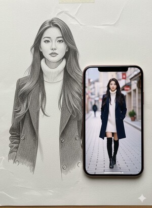 제미나이 AI가 구현한 '3D 연필 스케치': 인스타를 강타한 초현실주의 열풍