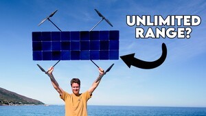 태양광으로만 나는 드론 등장, 배터리 ‘0’ 시대 열리나