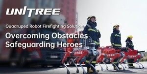 소방용 로봇견 등장…중국 유니트리, ‘B2 파이어 레스큐’ 공개