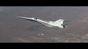 NASA 초음속 X-59 첫 비행 영상 공개…조용한 supersonic 기술 현실화